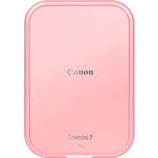 Trendexa Zoemini 2: Büyük Anlar; Mini Baskılar, Kompakt, Kablosuz Fotoğraf Yazıcısı, Akıllı Telefondan Anında Baskı, Bluetooth 5.0 & C Tipi Hızlı Şarj, Seyahat (Pembe Altın)