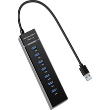 Trendexa Çoklayıcı, UL307 7 Port USB 3.0 Hub USB Hub 3.0 Çoğaltıcı 7 Port USB Hub 5 Gbps USB Splitter USB