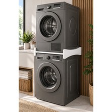 Sulorahome Çamaşır ve Kurutma Makinesi Üst Üste Koyma Ara Bağlantı Tablası - Beyaz