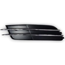 Trendexa Audi A6 2012-2014 Uyumlu Ön Tampon Sol Sis Farı Kapağı, Krom Çıtalı 4G0807681F