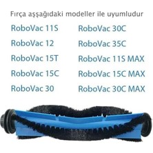 Trendexa Anker Eufy 11S 30 30C 15C 15T 12 25C 35C 4'lü Yan Fırça Yedek Seti Anker Eufy 11S 30 30C 15C 15T 12 25C 35C ile Uyumlu 4 Adet Yan Fırça