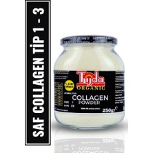 Trendexa Organik Kolajen Tozu, 250 G, %100 Saf, Tip 1,3