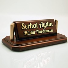 Trendexa Kabartma Ahşap Masa Isimliği, Virona Masa Isimlik