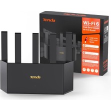Trendexa AX1500 Wlan Yönlendirici 6, Çift Bantlı, 4xge, Vpn Yönlendirici, Erişim Noktası Modu, Ipv6, Wpa3 (RX2L Pro)