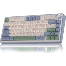 Trendexa F75 Mekanik Rgb Tkl Kablosuz Klavye, Reaper Switch, Makrolu, Hot Swap, Pastel