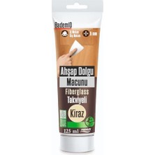 Trendexa Masa Dolgu Çatlak Çizik Giderici Kullanıma Hazır Ahşap 125 ml Parke Tamir Macunu Kiraz Renk Mobilya