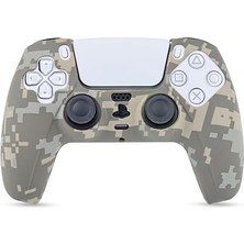 Trendexa P5 Kol Gamepad Uyumlu Silikon Kılıf (Sand Viper)