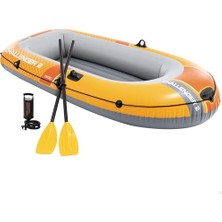 Trendexa Challenger 2 Şişme Tekne Seti 66312NP, 236 x 114 x 41 cm