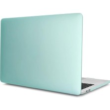 Trendexa MacBook Air 13 Inç A1369 A1466 Uyumlu Mat Tpu Sert Kapak, Ince Hafif Koruyucu Açık Yeşil Laptop Kılıfı