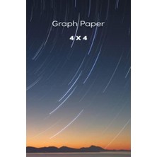 Trendexa 4 x 4 Grafik Kâğıdı; Okul, Kolej ve Üniversite Için Bilim ve Matematik