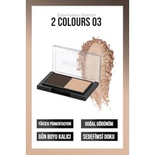 Trendexa Porcelain Make Up 2'li Far Paleti No:03, T1022