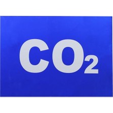 Trendexa Adr Reflektörlü Uyarı Levhası Co2 Yazısı Alüminyum Levha 24X33 cm