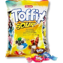 Trendexa Toffix Sour Mix Şeker 1000 G. (1 Poşet)