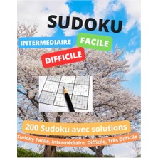 Trendexa Sudoku, Kolay-Orta-Zor-Çok Zor Seviyeler, Büyük Format, 200 Izgara, Mantık Bulmacaları