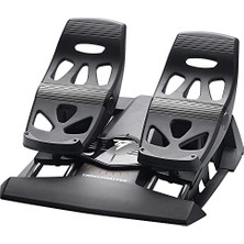 Trendexa Tfrp T.flight Rudder Pedals; Pc, Ps5, Ps4 En Xbox Series X|s Için S.m.a.r.t Teknolojili Uçuş Simülasyonu Dümen Pedalları, Hassas Fren ve Dümen Kontrolü