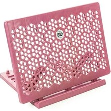 Trendexa Plastik Rahle, Pratik Masa Üstü Rahlesi, Kitap Okuma Standı, Pembe