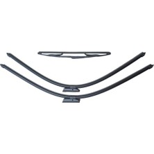 Trendexa Ön Arka Cam Silecek Seti 1609883480 Citroen C4 Grand Picasso ile Uyumlu 2010-2013