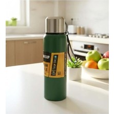 Trendexa 1000 ml Çelik Termos, Yeşil