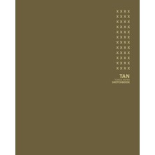 Trendexa Tan Toned Paper Sketchbook:, 10 ": (Dry Media Only), 8 " x