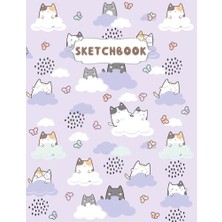 Trendexa Sketchbook: Cute, Sketch Book And, And Artist Kids, Sketching Or Doodling, Of " 8.5X11, Cats Kawaii Large, Notebook For Girls, To Drawing And, 110 Pages, ".