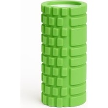 Trendexa Sunyoga Foam Roller Masaj Rulosu; Yoga, Pilates, Fitness ve Fizyoterapi Için Eva Köpük Masaj Aleti (33X14 Cm) (Fıstık Yeşili)