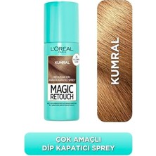 Trendexa Magic Retouch Beyaz Dipleri Kapatıcı Sprey 75 Ml, Kumral