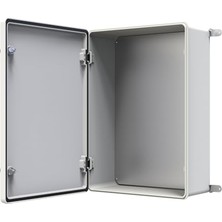 Trendexa Polyester Pano 50 x 70 x 23 cm Taban Saclı IP65 Polyester Pano Montaj Plakalı Elektrik Kutusu Taban Saclı Pano Dış Ortam Muhafaza Kutusu Plys 5070