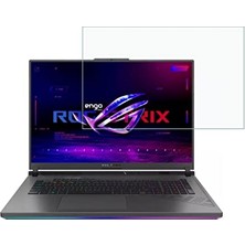 Trendexa Asus Rog Strix Scar 18 Gaming 18 Inç ile Uyumlu Notebook Ekran Koruyucu 9h Temperli Kırılmaz Esnek Nano Cam, Çizilmeye ve Darbeye Dayanıklı, Hd Şeffaf