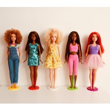 Trendexa Oyuncak, 5 Adet Bebek Tutucu Standı Model Bebekler Için Uyumlu Tasarlandı