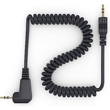 Trendexa Canon Uyumlu C6 C1 E3 Spiral Adaptör Kablosu, Dslr Kumandaları Için