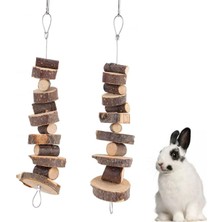 Trendexa Hamster ve Tavşanlar Için Doğal Ahşap Çiğneme Sopası
