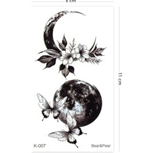 Trendexa Renkli Minimal Kelebek Geçici Dövme Tattoo