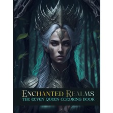 Trendexa Enchanted Realms: Ethereal Elven Queen Coloring Pages For Adultselven Queen Coloring Book, Intricate Fantasy, Characters Color
