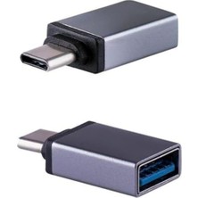 Trendexa Adaptör; USB Çoğaltıcı Dönüştürücü Port Type C USB 3.0 Hub For Mac Book Pro Air Otg USB 3.0 Adapter Çevirici USB Hub, (Kaliteli ve Hızlı) (Usb To Type-C)