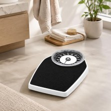 Trendexa 120 kg Mekanik Eczane Baskülü; Analog Göstergeli Pilsiz Çelik Kişisel Tartı, Kaymaz Yüzeyli Profesyonel Vücut Baskülü