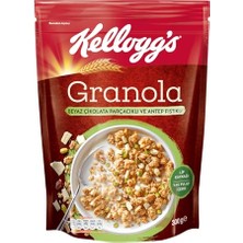 Trendexa Granola Beyaz Çikolatali & Antep Fıstikli 300 G; %46 Yulaf Içerir, Lif Kaynağı, Antioksidan Içerir, Kahvaltılık Gevrek, Müsli