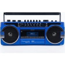 Trendexa CW047 Lacivert Bluetooth Kasetçalar ve Radyo; 3 Bant Radyo ve Kaset Kayıt Özellikli