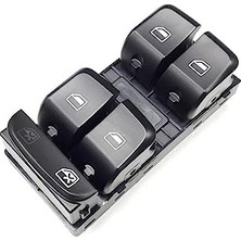 Trendexa Sol Ön Kapı Dörtlü Cam Düğmesi 8K0959851 Audi A4 ile Uyumlu 2009-2012
