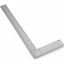Trendexa Alüminyum 30 cm 12 Inch Kaynakçı L Gönye Marangoz Fayansçı Kaynakçı L Cetveli