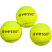 Trendexa Hobi ve Amatör Kullanım Için Tenis Topları, 3'lü Paket, Sarı, TT-100