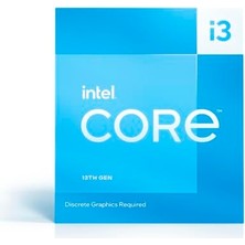 Trendexa Core I3 13100F 3.40GHZ 4 Çekirdek 12MB Önbellek LGA1700 Soket 10NM Kutulu Box Işlemci