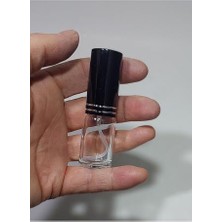 Trendexa 15 Adet 10 ml Çok Amaçlı Cam Şişe, Metal Siyah Spreyli Parfüm ve Oda Kokusu Şişesi TYCHF6N078AS57