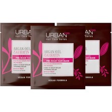 Trendexa Argan Oil & Keratin Kolay Kırılan Yıpranmış Saçlara Özel Duş Öncesi Saç Bakım Maskesi 3X50 Ml-Vegan