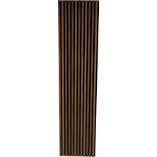 Akustik Mdf Duvar Paneli Akupanel Duvar Dekor Profili Ses Yalıtım ve Dekor Çıtası 61X278 cm Cev