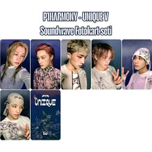 P1HARMONY Fotokart Seti Pharmony - Unıque V Soundwave Fotokart Seti