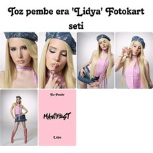 Manifestgirls Fotokart Seti Toz Pembe Era 'lidya' Fotokart Seti