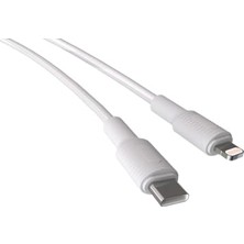 Trendexa Type C-Lightning 27 W Pd Hızlı Şarj Kablosu Beyaz 120 cm