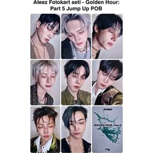 Ateez Fotokart Seti - Golden Hour: Part 5 Jump Up Pob