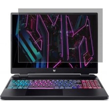Trendexa Acer Predator Helios 16 Inç Için 16:10 Anti-Spy Notebook Ekran Koruyucu; Yandan Görünmeyen, 9h Temperli Nano Cam ve Parlama Önleyici