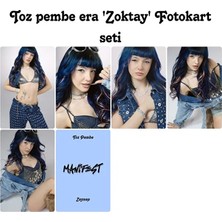 Manifestgirls Fotokart Seti Toz Pembe Era 'zeynep Oktay' Fotokart Seti